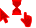 (BIG) Red and Robotic Cursor Set thumbnail