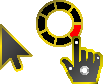 Black and Gold Cursor Set thumbnail