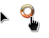 Black-Orange Tailless Cursor Set thumbnail