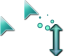 Blue Acrylic Cursor Set thumbnail