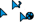Blue and Black Cursor Set thumbnail