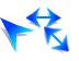 Blue Phlame Arrowcursor set teaser