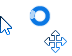 Shaded Blue Sky Cursor Set thumbnail