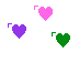 Colored Hearts Cursor Set thumbnail
