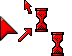 Dynamic red Cursor Set thumbnail