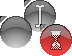 glassy black bubbles with symbols Cursor Set thumbnail