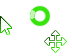 Shaded Green Toxin Cursor Set thumbnail