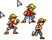 Monkey D. Luffy (Early One Piece) Cursor Set thumbnail