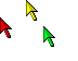 Multicolor 3D Goldcursor set teaser
