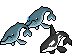 Ocean Themed Whales and Starfish Cursor Set Cursor Set thumbnail