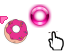Pink Donut Cursor Set thumbnail