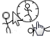 Attack of the mini stickman Cursor Set thumbnail