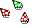 Super Mario World Mushroomcursor set teaser