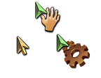 VILLAGERS AND HEROES Cursor Set thumbnail