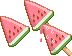 SUMMER CHALLENGE WATERMELON POPSICLE Cursor Set thumbnail