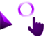 YM-200 Purple Edit Cursor Set thumbnail