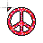 Red Peace normal select.ani Preview