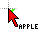 Apple.cur Preview