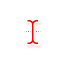 Text Select red.cur HD version