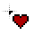 8-Bit Heart.cur Preview