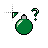 Help Select Basic Green Ornament.cur Preview