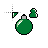 Person Select Basic Green Ornament.cur Preview