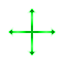 Energetic green move.cur HD version