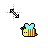 Bee - Diagonal resize 1.ani Preview