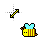 Bee - Diagonal resize 2.ani Preview