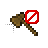 wooden axe and barrier.cur Preview