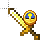 gold sword and clock.ani Preview