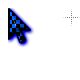 Texture Error Blue Normal.cur 200% version