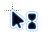 3 black cursor.cur Preview