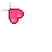 Hot Pink Heart Normal Select.cur Preview