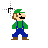8-bit Luigi.cur Preview