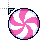 Spinning Peppermint Candy - Working in background Preview