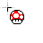 8-Bit Super Mushroom.cur Preview