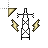 power lines cursor.bmp.cur Preview