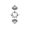 Junimo White Vertical Resize.cur Preview