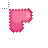 heart pixel cursor.ani Preview