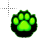 Green Protogen Paw Cursor.png Preview