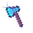 Minecraft Enchanted Diamond Axe--cursor--SweezyCursors..cur Preview