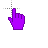 Purple-hand.cur Preview