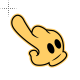 Bendy Cursor.cur 200% version