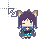 彩葉　斜め.ani Preview