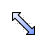 Blue Diagonal Resize 1 Universal.cur Preview