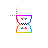 Rainbow Hourglass.ani Preview