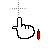 Simple Handrawn Location Select.cur Preview