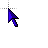 3D Navy Normal.cur Preview