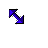 3D Navy Diagonal Resize 1.ani Preview